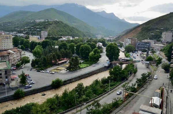 Города Армении. Список, где на карте