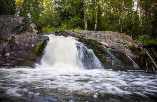 Водопады Карелии. Где на карте, фото, описание